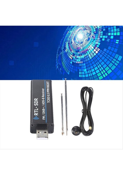 Shortwave Radyo Hava Bant Alıcı Rtl Sdr Alıcı USB Rtl-Sdr Çok Fonksiyonlu Uygun Alıcı (Yurt Dışından) indirimleri
