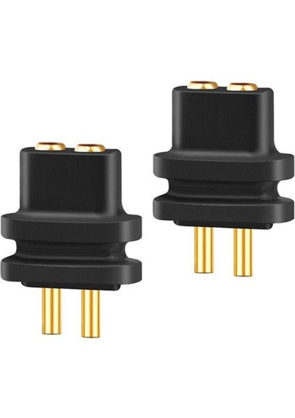 2 Adet 2 Pin 0.78MM Dişi Soket Çift Iğne Soketi Kulaklık Dışbükey Kadın Soketi 0,7-0.8mm Erkek Pin Siyah (Yurt Dışından)