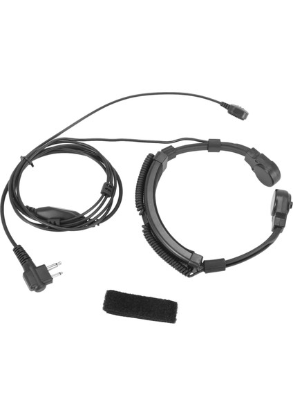 Boğaz Mikrofonu Minifon Gizli Akustik Tüp Kulak Kulaklığı Motorola Için Iki Yönlü Radyo (Yurt Dışından)