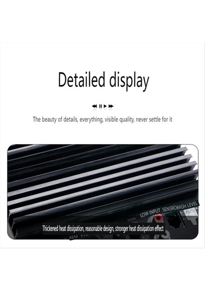 Araba Audio 12V Tek Kanallı Bas Amplifikatör Yüksek Güçlü Araç Amplifikatörü Dijital Amplifikatör Kartı (Yurt Dışından) fiyatları