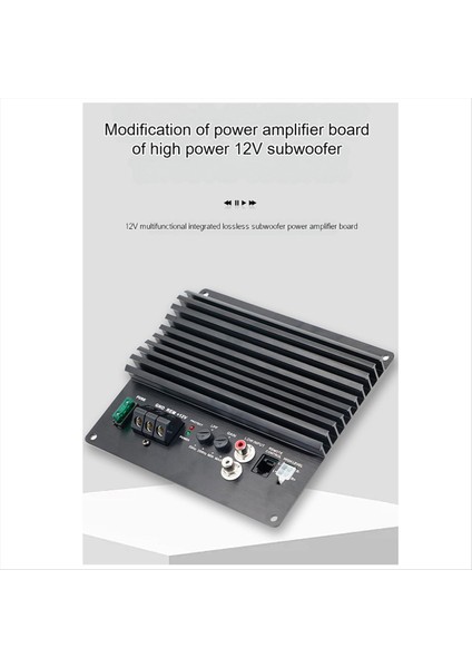 Araba Audio 12V Tek Kanallı Bas Amplifikatör Yüksek Güçlü Araç Amplifikatörü Dijital Amplifikatör Kartı (Yurt Dışından) fırsatları