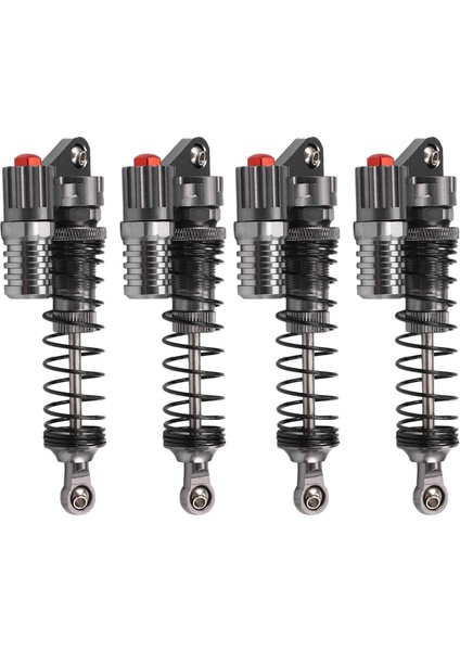 4pcs Alüminyum Alaşım 90MM Emici Şoklar 1/10 Ölçekli Rc Kaya Tarayıcıları Eksenel SCX10 D90 Kamyon (Yurt Dışından)