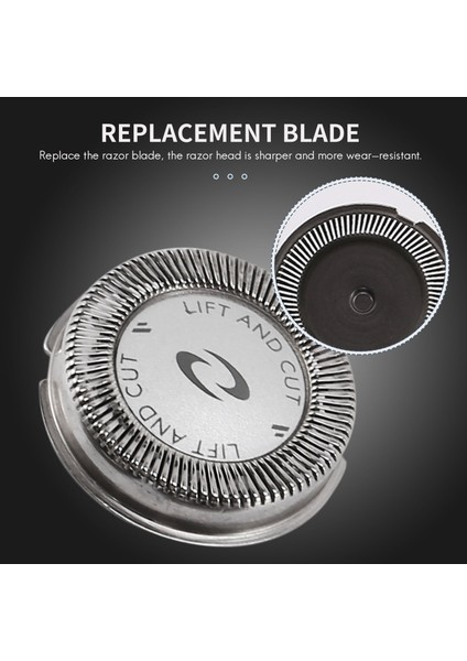 3pcs Yedek Tıraş Alınan Bıçak Kafaları HQ64 Philips Için PT726 PT725 PT720 PT710 PT715 PT725 (Yurt Dışından) fiyatları