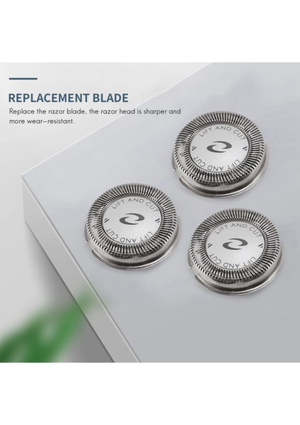 3pcs Yedek Tıraş Alınan Bıçak Kafaları HQ64 Philips Için PT726 PT725 PT720 PT710 PT715 PT725 (Yurt Dışından) modelleri