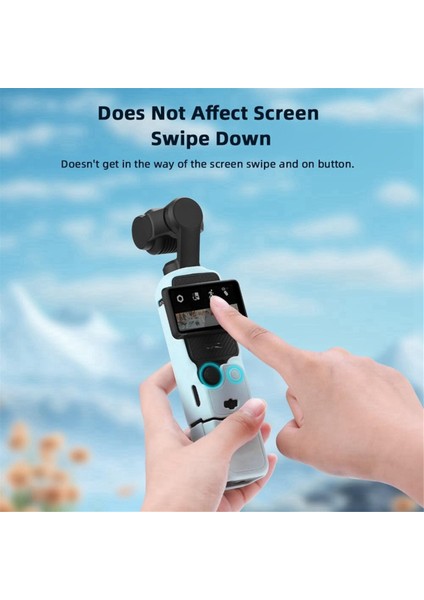 Djı Osmo Pocket 3 Silikon Koruyucu Kılıf Için Vücut Kılıfı Lens Koruyucu Kapak Kavrama Kılıfları B Sarı (Yurt Dışından) indirimleri