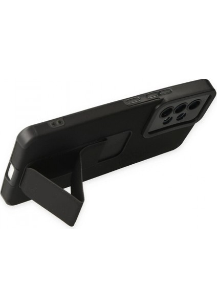 Samsung Galaxy A53 5g Kılıf Mega Standlı Silikon - Siyah fırsatları