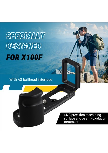 Hızlı Bırakma L Plaka/braket Tutucu Fujifilm Fuji Için El Kavrama Tabanı X100F X100F X100F Kamera Top Kafası (Yurt Dışından) fırsatları