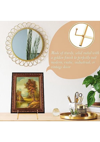 Modern Metal Tripod Plaka Stand Masa Üstü Şövalye Sanat Tutucu Düğün Ekran Resim Tabağı Tabağı Kitap Fotoğraf (Yurt Dışından) modelleri