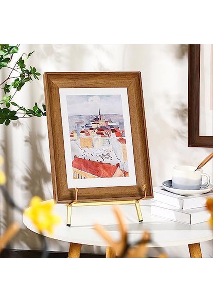 Modern Metal Tripod Plaka Stand Masa Üstü Şövalye Sanat Tutucu Düğün Ekran Resim Tabağı Tabağı Kitap Fotoğraf (Yurt Dışından) indirimleri