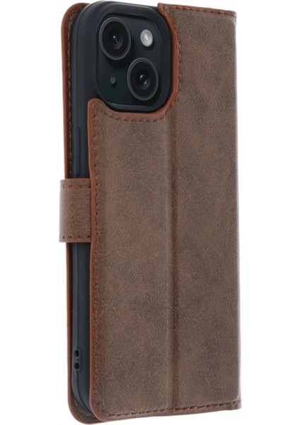 Apple iPhone 15 Trend S Plus Kapaklı Kılıf - Taba indirimleri