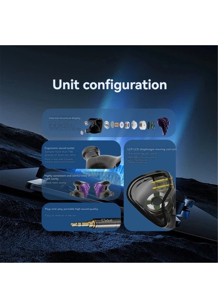 Mikrofonlu Kulak Kulaklık Monitöründe Hifi Müzik Kulaklık Iems Audiophiles Hediyeleri Için Kablolu Oyun Kulaklıkları, Pro Versiyon (Yurt Dışından) indirimleri