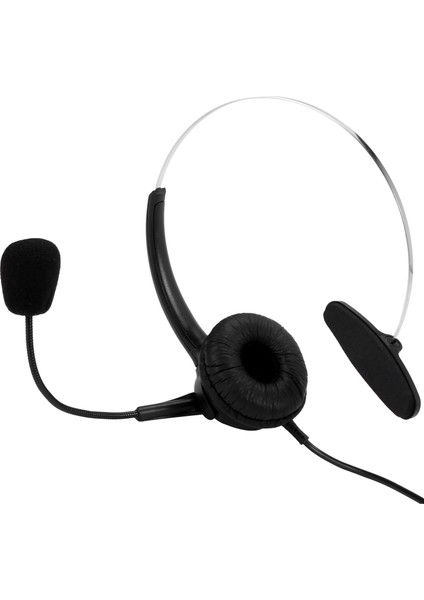 Rj9 Çağrı Merkezi Kulaklık Monaural Kulaklık Gürültü Azaltma Kulaklığı Mikro (Yurt Dışından)