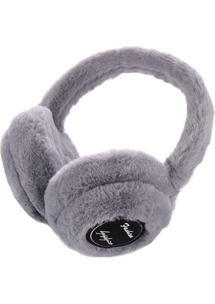 Kış Kulak Muffs Sıcak Kulaklık Kablosuz Bluetooth 5.0 Earmuffs Ekstra Yumuşak Gri ile Kulaklık Kulaklıkları (Yurt Dışından)