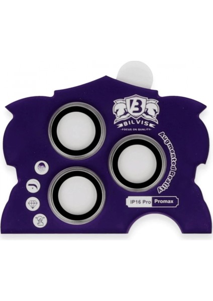 iPhone 16 Pro Max Bilvis Titan Kamera Lens - Titan Gri fiyatları