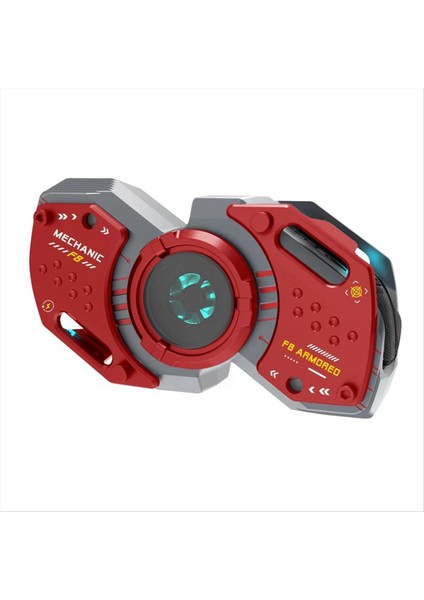 Yeni F8 Mecha Kulaklıklar Kablosuz Blutooth Kulaklık Stereo Kulaklık LED Işık Hıfı Müzik ve Sport Tws5.3 B Için (Yurt Dışından)