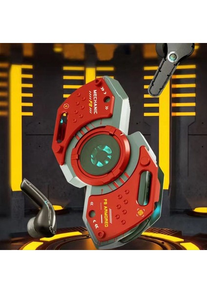 Yeni F8 Mecha Kulaklıklar Kablosuz Blutooth Kulaklık Stereo Kulaklık LED Işık Hıfı Müzik ve Sport Tws5.3 B Için (Yurt Dışından) fırsatları