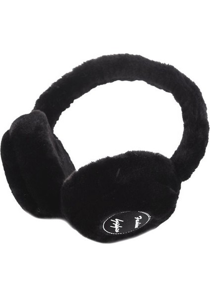 Kış Kulak Muffs Sıcak Kulaklık Kablosuz Bluetooth 5.0 Earmuffs Ekstra Yumuşak Siyah ile Kulaklık Kulaklıkları (Yurt Dışından)