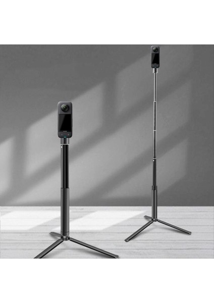 INSTA360 X4/x3 Için Tripod Oners/ace Pro Spor Kamera Alüminyum Alaşım Mıcak Üstü Sabit Tripod Taşınabilir Kamera Aksesuarları (Yurt Dışından) fiyatları