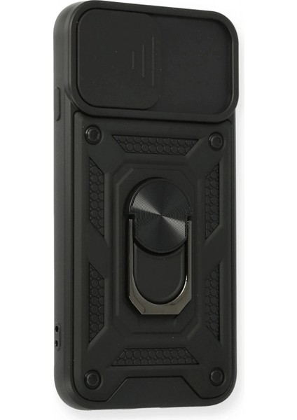 iPhone 7 Kılıf Pars Lens Yüzüklü Silikon - Siyah fiyatları