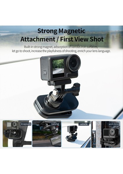 360X4 Spor Kamera Cep Cep Kamera Pep Kamera Panorama Kamera Manyetik Sırt Çantası Klibi (Yurt Dışından) fırsatları