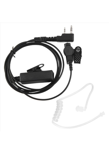 Fbı 2pin Gizli Akustik Hava Tüpü Güvenlik Kulaklık Kulaklığı Mikrofonu Mikroe Walkie Kenwood Baofeng Radyo Için Kulaklık Kulaklık (Yurt Dışından)