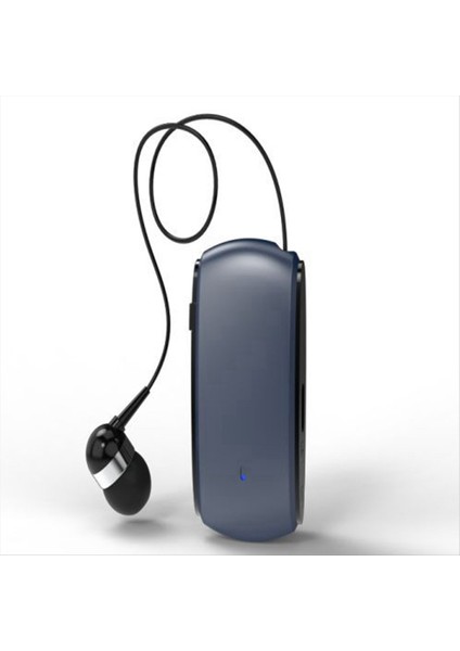 K68 Bluetooth Kulaklık Lavalier Geri Çekilebilir Eklenti Kartı Tek Kulaklık Çok Işlevli Klip Kulak Seti Mp3 Çalar Mavi (Yurt Dışından) indirimleri