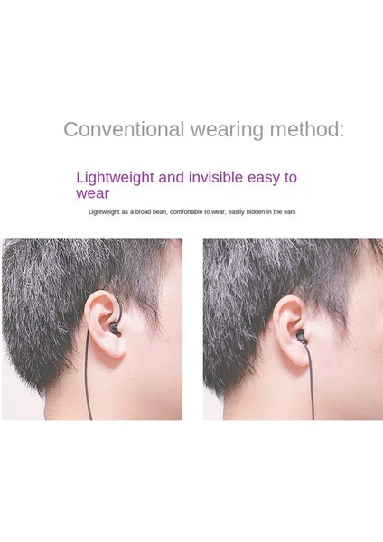 Kısa Kablo Tek Taraflı Kulaklık Uzatma Kablosu Kulakta Tek Kulaklıklı Kulaklık Silikon Kulaklık 3,5mm Jak (Yurt Dışından) fırsatları