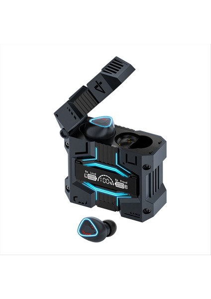 M45 Mecha Oyun Kablosuz Bluetooth Kulaklık Tws 5.3 Kulaklık Touch Dijital Ekran Gürültü Azaltma Stereo Müzik Kulaklığı B B (Yurt Dışından) indirimleri