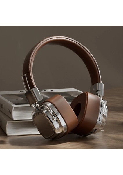 Klasik Kulak Kulaklıkları Studio Dj Stereo Bluetooth 5.3 Kablosuz Retro Kulaklıklar Dokunmatik Kontrol Tip C Kulaklıklar (Yurt Dışından) indirimleri