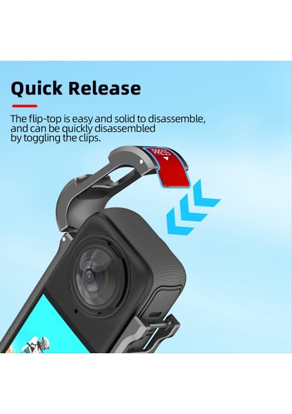 Metal Çerçeve Tavşan Kafesi Silikon Lens Gardiyanlar INSTA360 X4 Aksesuarları Için Kapak (Yurt Dışından) fırsatları