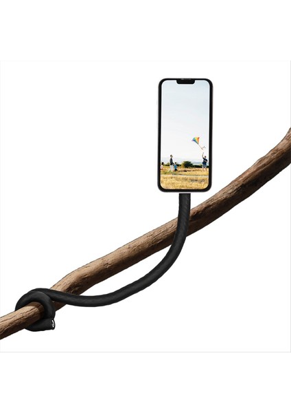 Manyetik Telefon Montajı Adaptörü ile Taşınabilir Esnek Telefon Sahibi Standı Cep Için Uzun Kol Stick Pole 3/go3 Magsafe Için A (Yurt Dışından) indirimleri