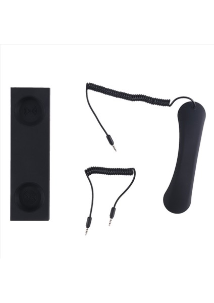 Universal Retro Telefon Alıcı Ahize Akıllı Telefon Arama Kulaklığı 3.5mm Sabit Telefon Mikrofonu (Yurt Dışından) fırsatları