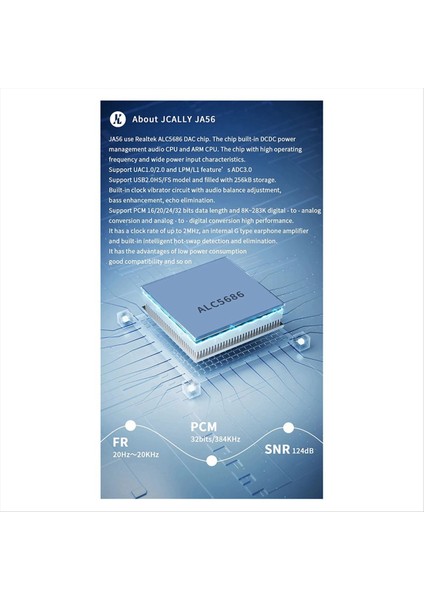Jcally JA56 Tip-C Ila 3.5mm Hıfı Adaptar Amp Dac 384KHZ/32BIT Dijital Ses Kodu Adaptörü Telefon Görüşmesi, Canlı, Oyun (Yurt Dışından) indirimleri