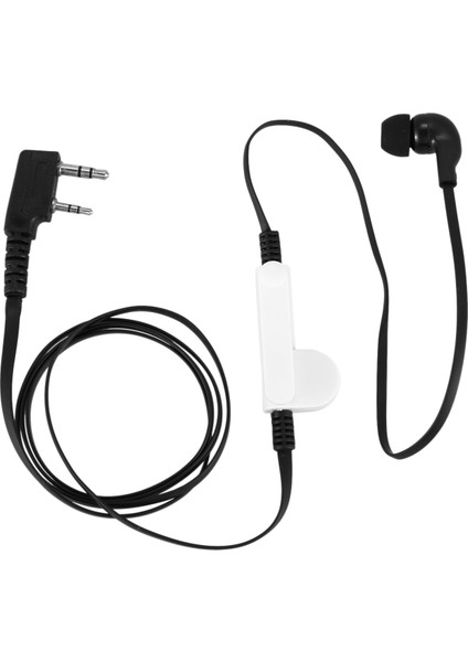 2 Pin Noodle Style Earbud Kulaklık K Baofeneng UV5R BF-888S UV5R Radyo Siyah Tel (Yurt Dışından)