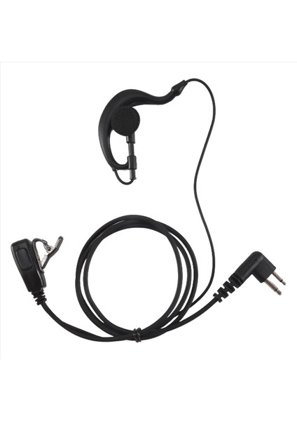 Güvenlik 2 Pimli G Şekli Kulak Kulaklığı Mikrofonu Motorola Radio Walkie Taikie CLS1110 SV10 XTN446 MU11 Için Uyumlu (Yurt Dışından) modelleri