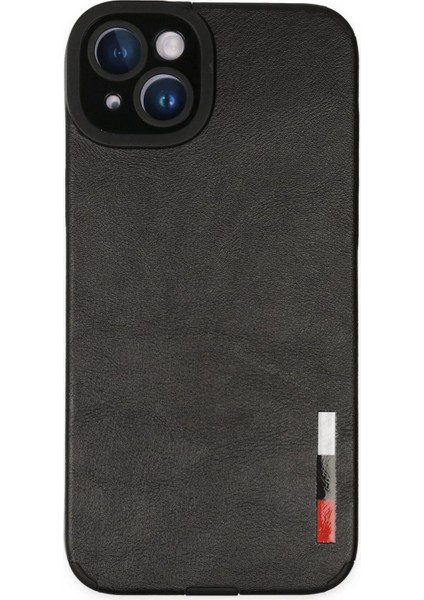 iPhone 14 Plus Kılıf Loop Deri Silikon - Siyah