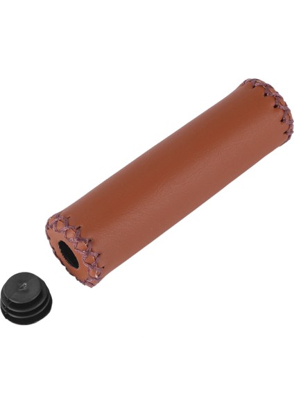 10X Çift Vintage Deri Bisiklet Tutamakları Trekking Gidonları Kapak Rengi Kahverengi (Yurt Dışından) fırsatları