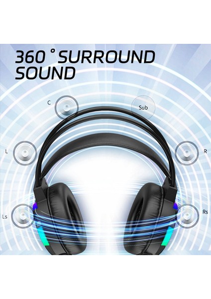 Oyun Kulaklık 7.1 Stereo Surround Bas Set Seti Bilgisayar Oyun Konsolu Mikrofon Rgb Kulaklık Seti (Yurt Dışından) indirimleri