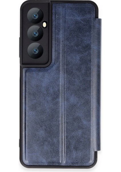 Realme C65 Kılıf Flip Cover - Lacivert
