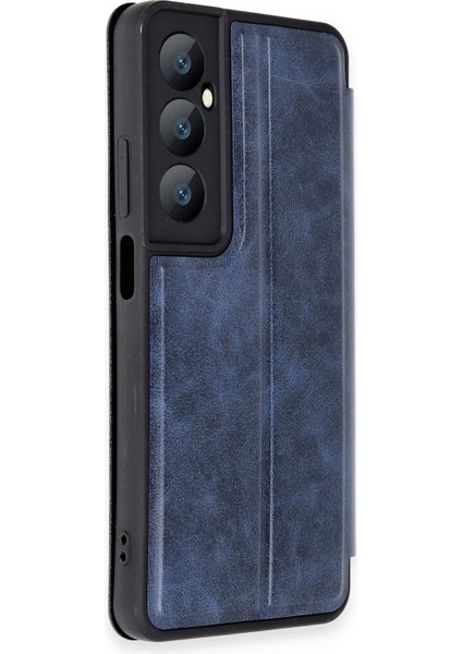 Realme C65 Kılıf Flip Cover - Lacivert fiyatları