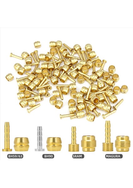 80PCS Bisiklet Fren Zeytin Pirinç Bağlantısı Shimano BH90 Hidrolik Disk Fren Hortumu 1 (Yurt Dışından) indirimleri