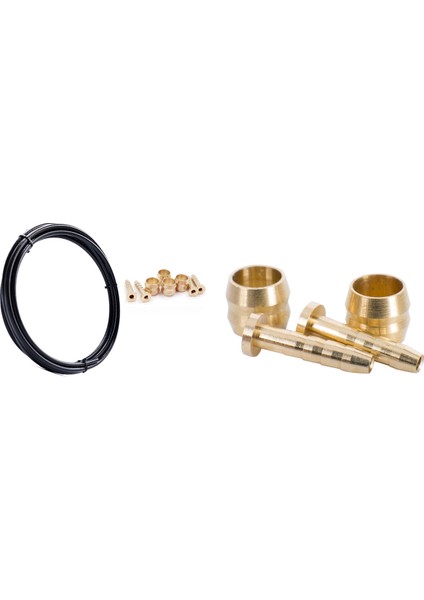 2 Set Bisiklet Fren Hortumu Mtb Hidrolik Disk Fren Tüpü 2 5m Konektör Ekleme Zeytin Seti BH90 &amp BH59 (Yurt Dışından)