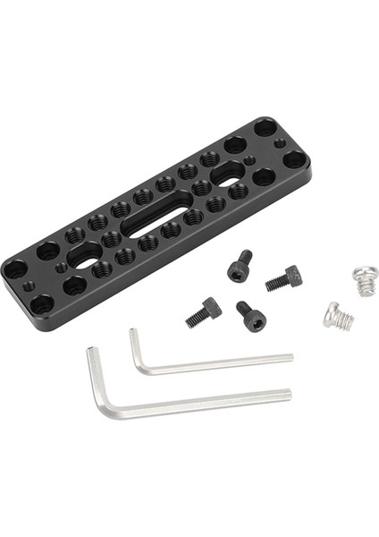 Kamera Taban Plakası Uzantısı Uzun Peynir Plakası Dlsr Kamera Diy Kurulumu Için Birden Fazla 1/4inch-20 Iplik Delikli (Yurt Dışından)