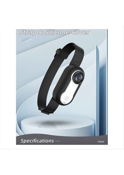 INSTA360 Go3 Için Sunnylife Go3 Go 3s Kamera Spor Genişleme Bağlantı Silikon Koruyucu Kılıf Montaj Bilek Kayışı Sırt Çantası Kayışı A (Yurt Dışından) fırsatları