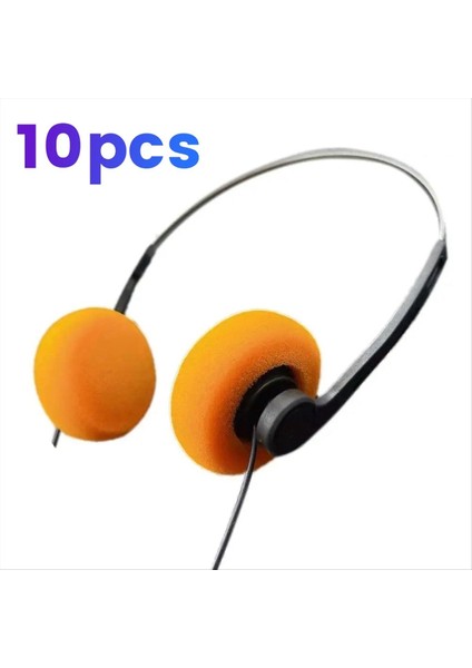 10 Adet Kulaklık 3.5mm Tek Fiş Çifte Fiş Çok Fonksiyonlu Uygun Pratik Havacılık Kulaklık (Yurt Dışından) fiyatları