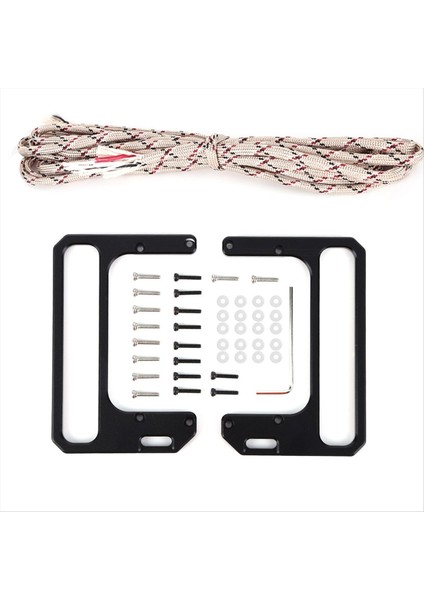 Xiegu X6100 Alüminyum Alaşımlı Yan Tutamaç Için Radyo Kalkanı Kasa Tutamağı Radyo Braketi (Yurt Dışından)