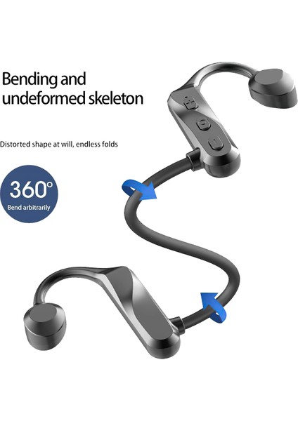 Kemik Iletim Kulaklıkları Gürültü Engelleme Kulaklıkları Spor Egzersizleri Için Mikrofon Terine Dayanıklı Kulaklıklar Dahili (Yurt Dışından) fiyatları