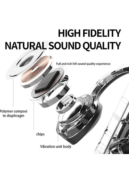 Kemik Iletim Kulaklıkları Gürültü Engelleme Kulaklıkları Spor Egzersizleri Için Mikrofon Terine Dayanıklı Kulaklıklar Dahili (Yurt Dışından) fırsatları