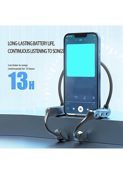 Kemik Iletim Kulaklıkları Gürültü Engelleme Kulaklıkları Spor Egzersizleri Için Mikrofon Terine Dayanıklı Kulaklıklar Dahili (Yurt Dışından) indirimleri