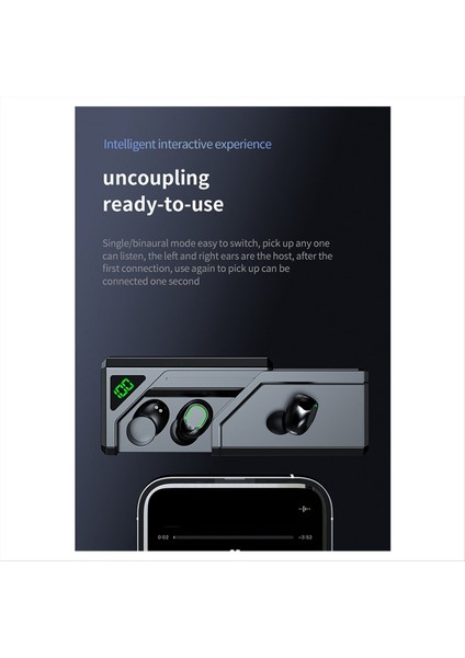 Dijital Ekranlı Yeni Çekme Bölmesi BQ70 Kulak Içi Bluetooth Kulaklık Tws5.4 Spor Bluetooth Kulaklık (Yurt Dışından) fırsatları